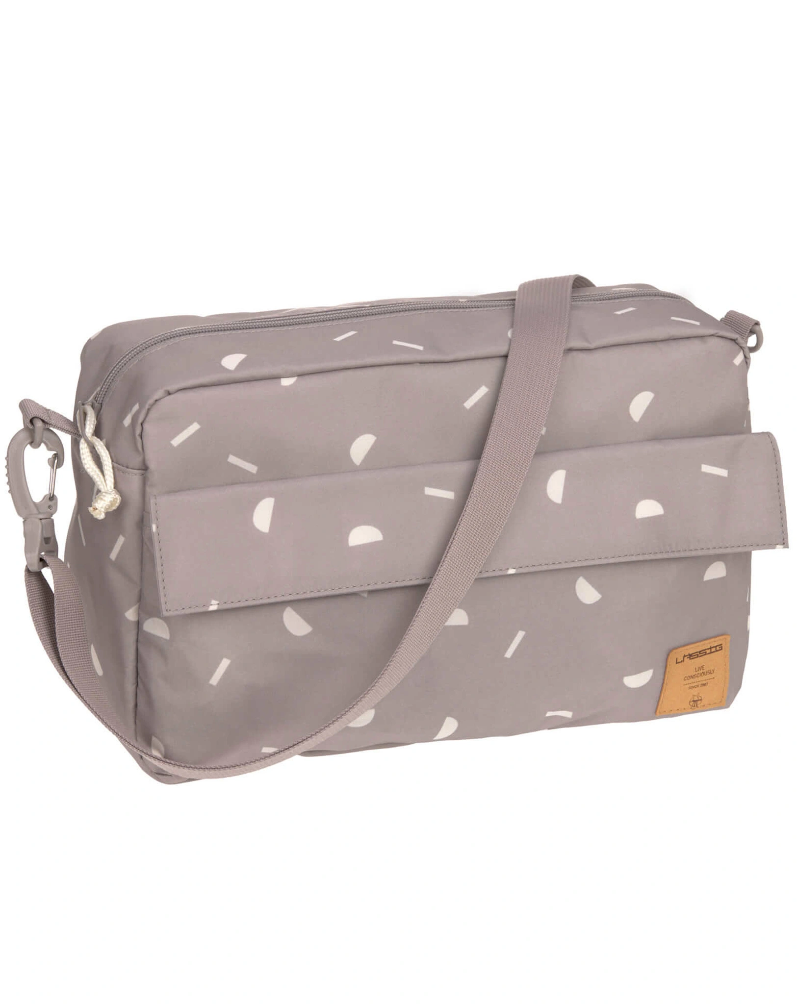 Kinderwagentasche BLOCKS (32x10x20) in taupe