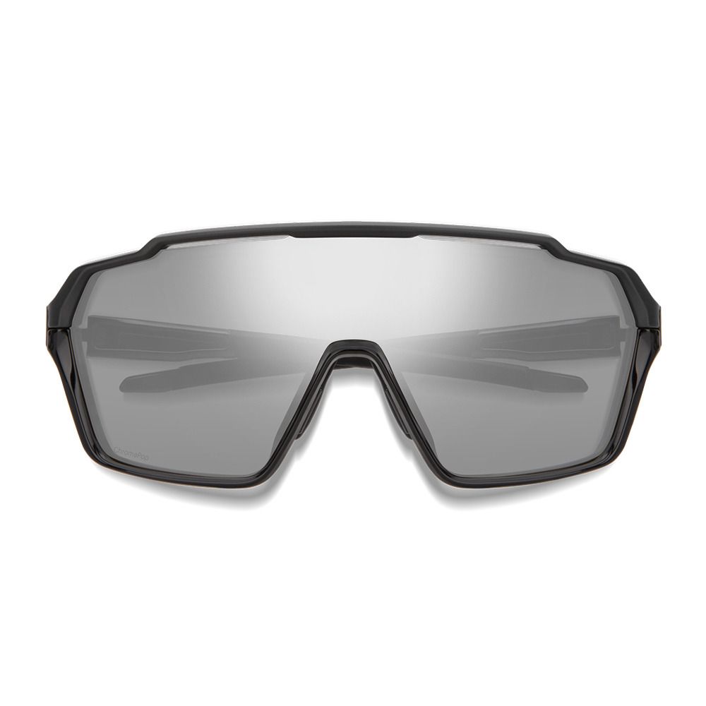 Smith SHIFT MAG - Lunettes de soleil matte black/chromapop platinum mirror