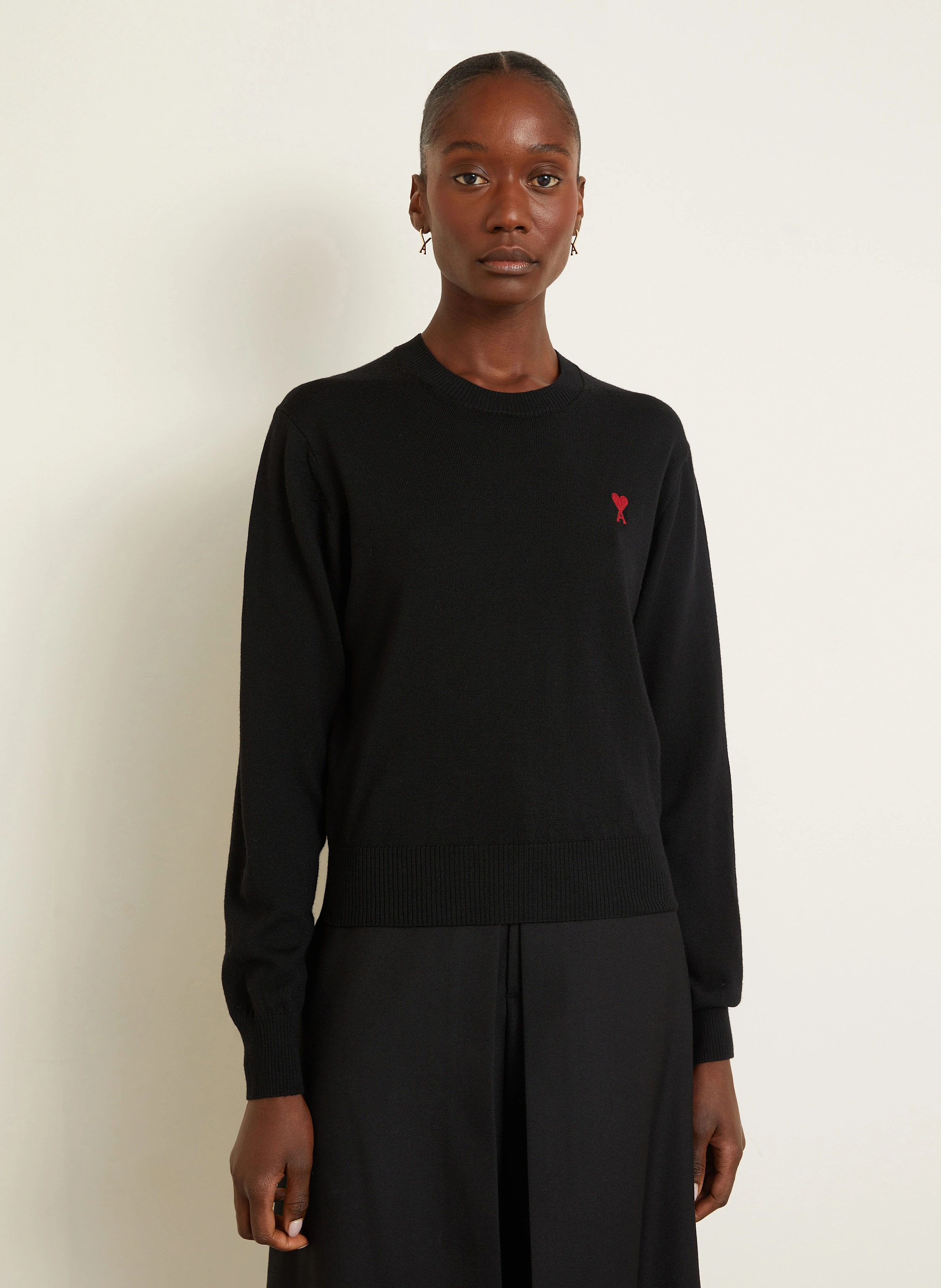 AMI PARIS Pullover aus Merinowolle