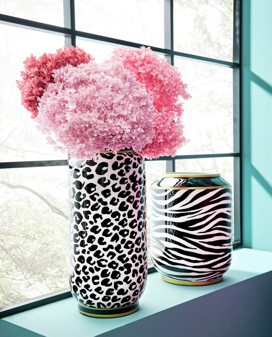 Werner-Voß Vase Afrique Zebra