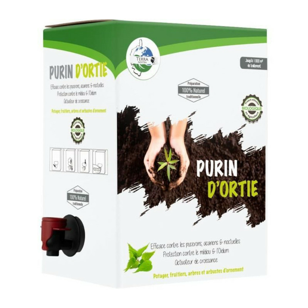 - purin d'ortie - concentré - bib 5 l