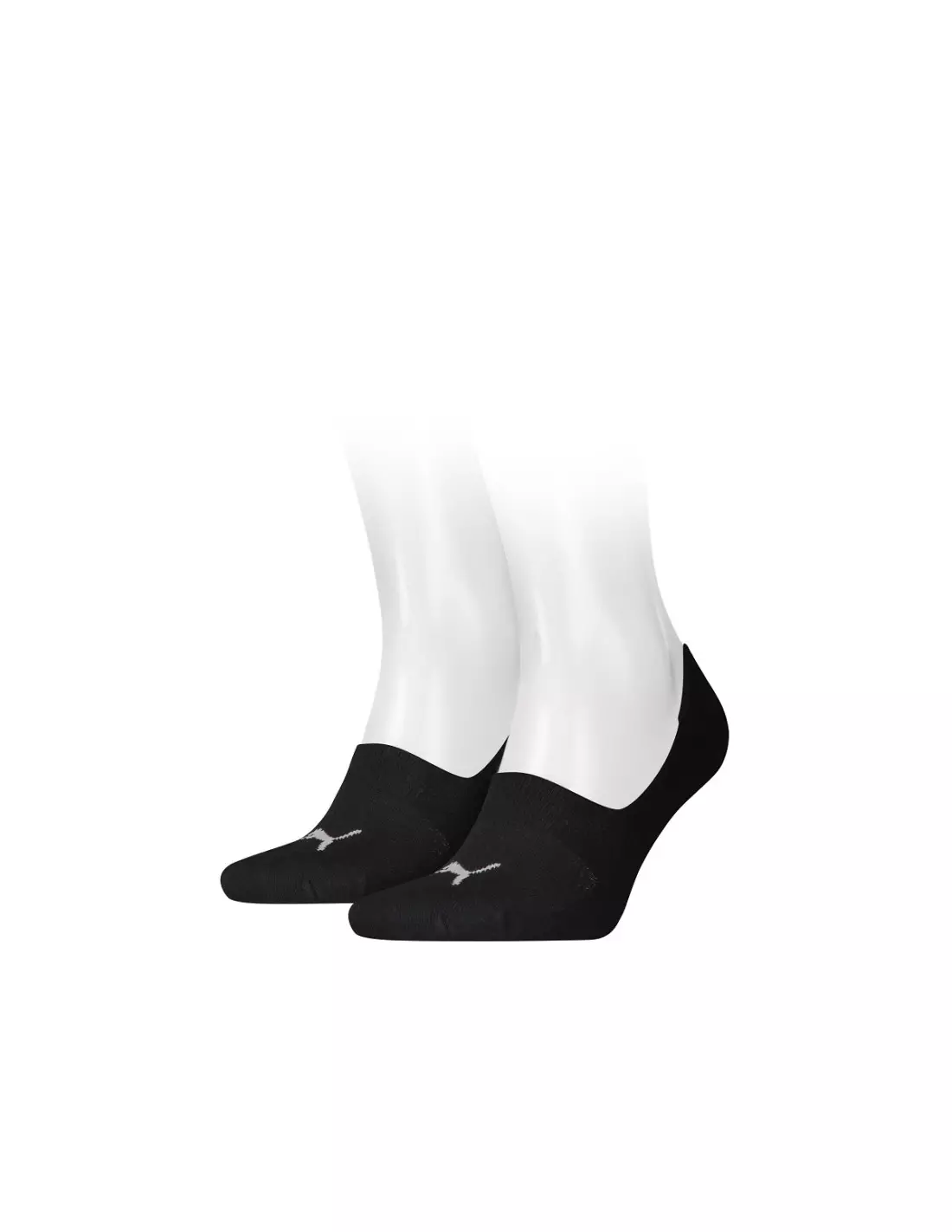 PUMA Chaussettes Invisibles - Chaussettes Noir