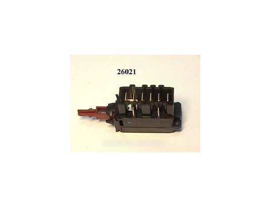 FAURE - Selecteur marche arret 6 + 2 contacts pour lave linge