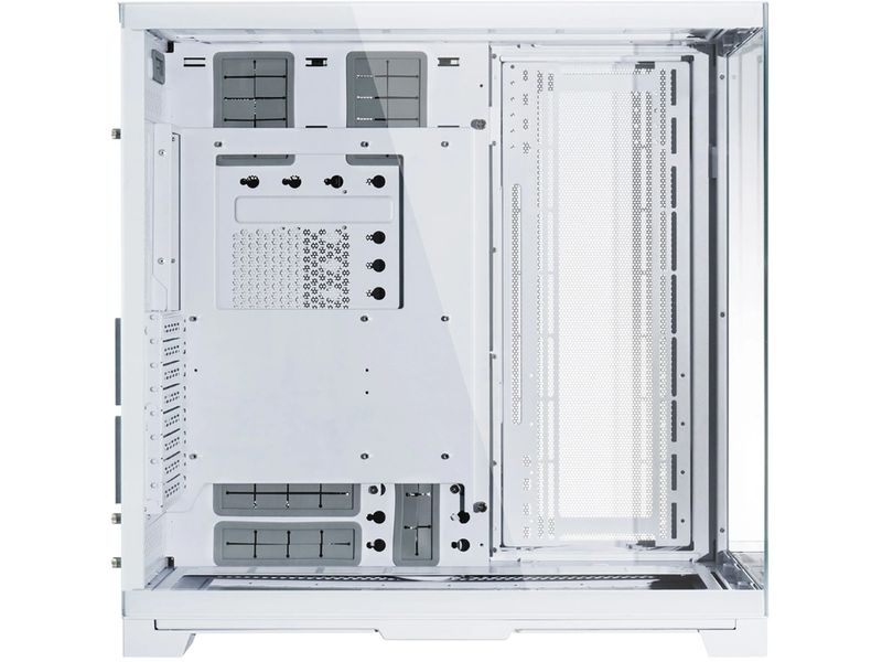 Lian Li PC-Gehäuse O11 Dynamic EVO XL Weiss Vielseitiges und geräumiges Big-Tower-Gehäuse mit Sichtfenster