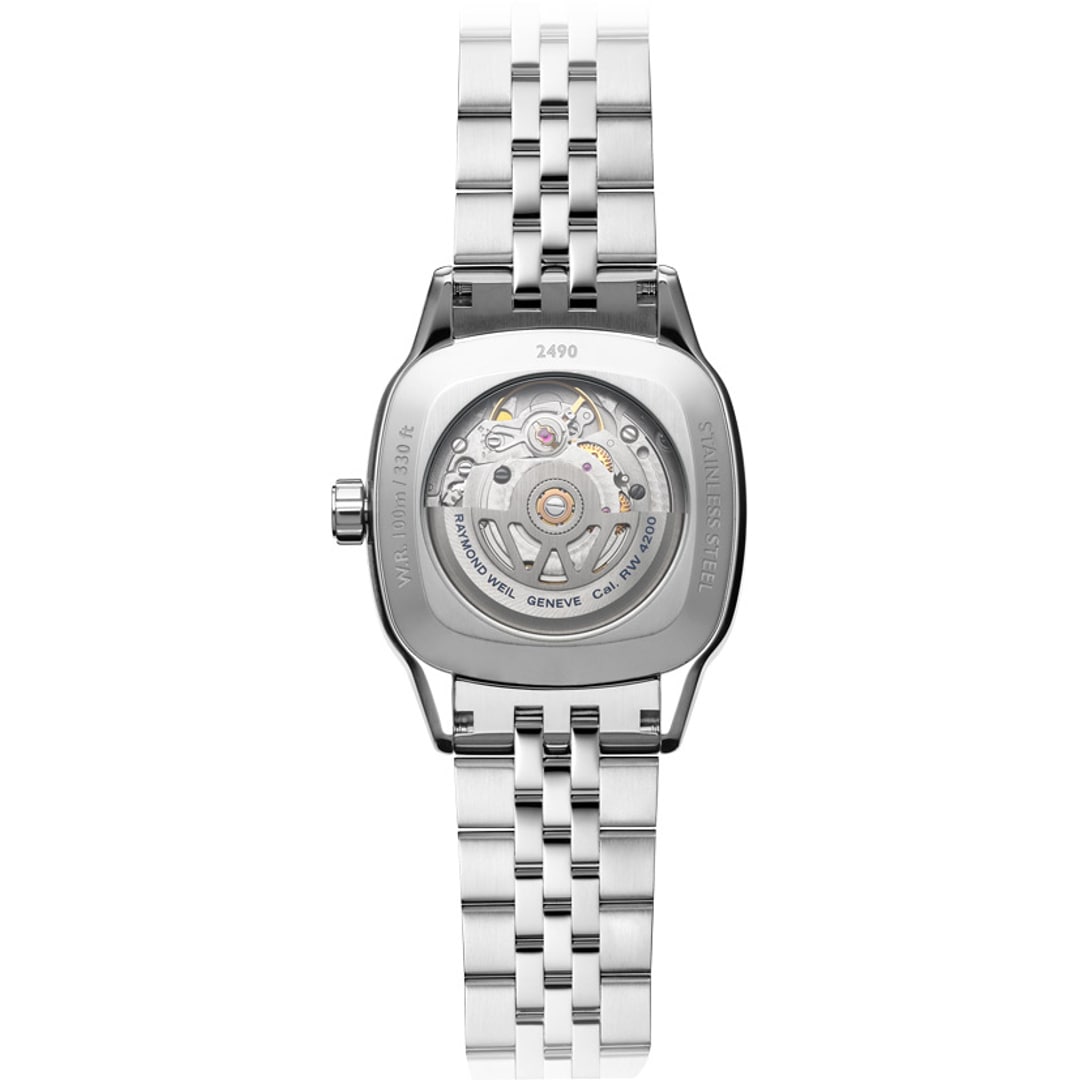 Raymond Weil Freelancer Square Automatik Diamonds Blau