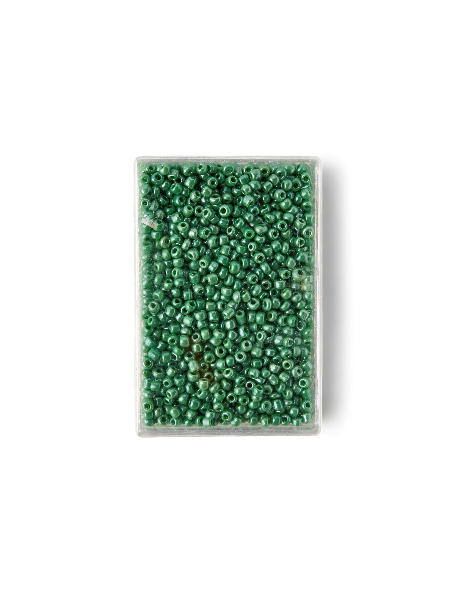 Glasperler | Glas. 2 x 1,5 mm. 25 g. | Green