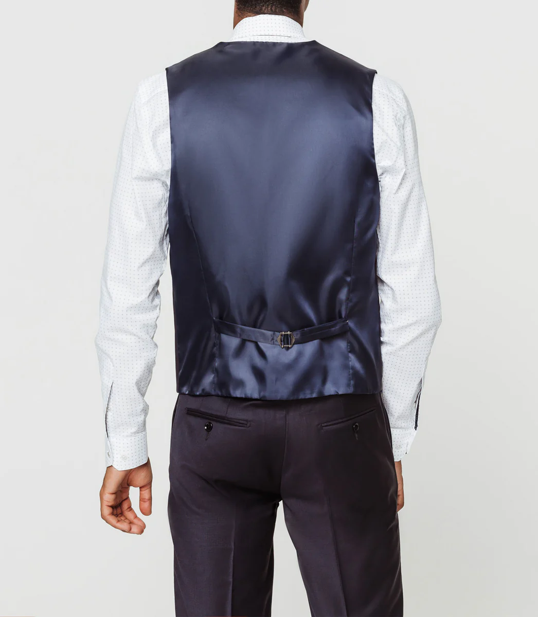 Gilet ville bleu