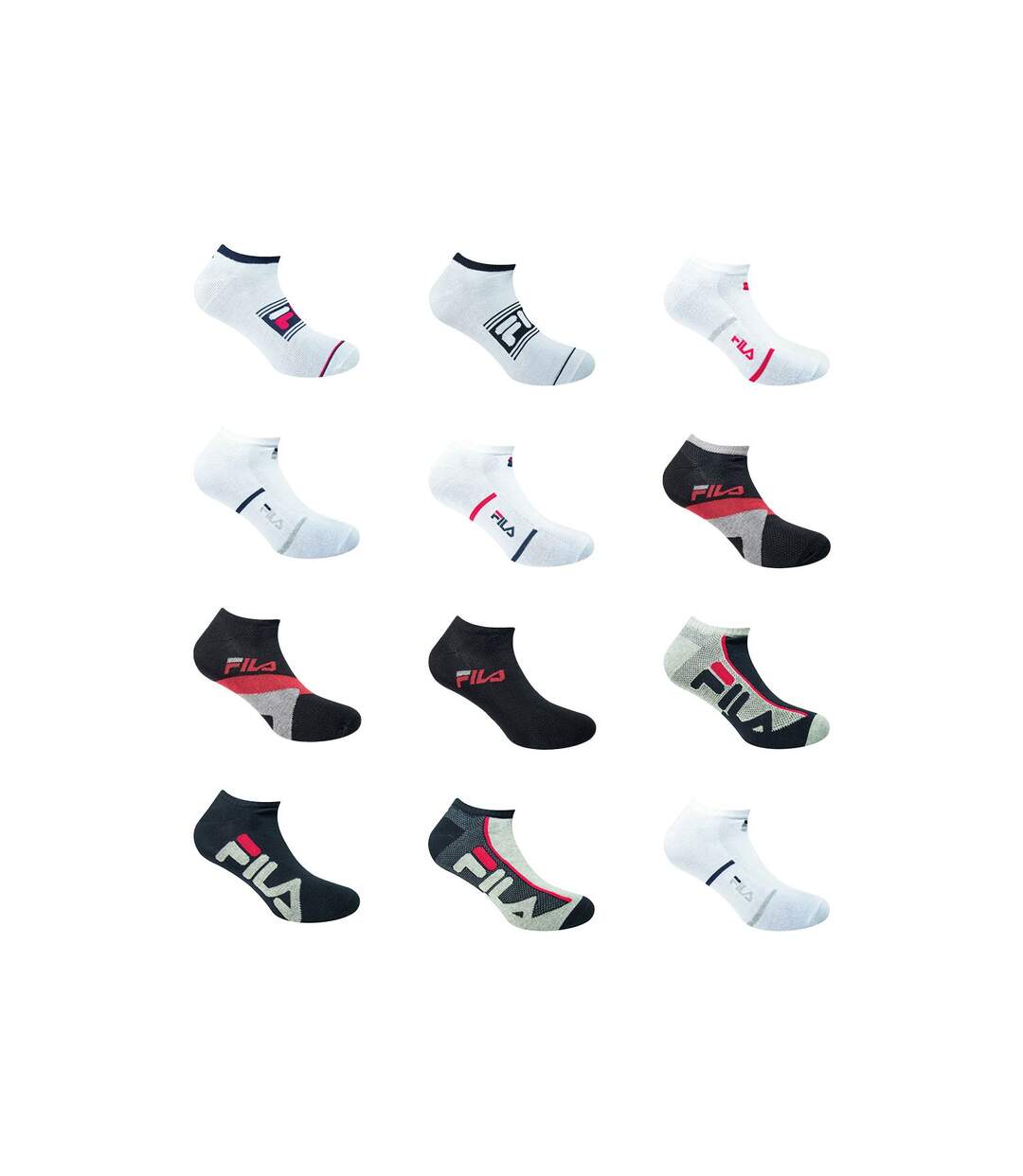 Pack Surprise de 12 Paires de chaussettes homme