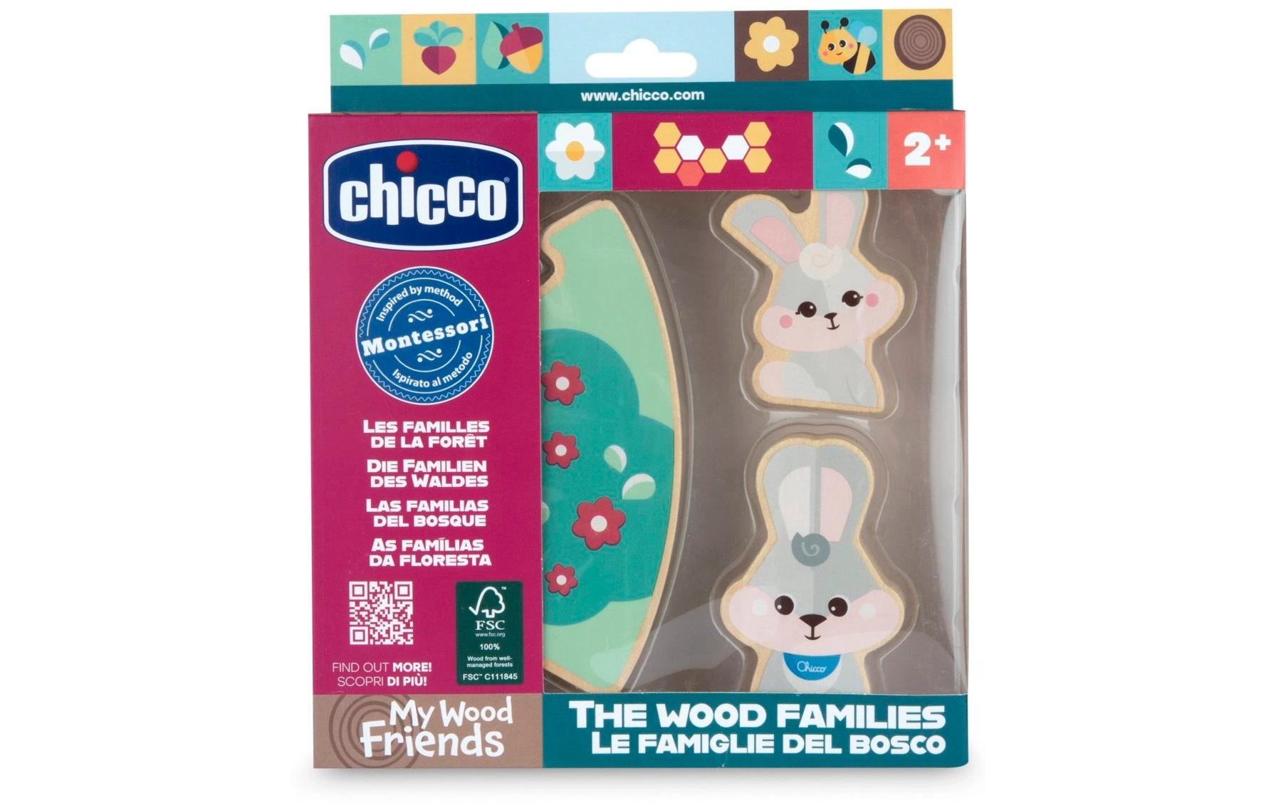 Spielfigurenset My Wood Friends – Papa Hase 2er SetLernspielzeug aus Holz