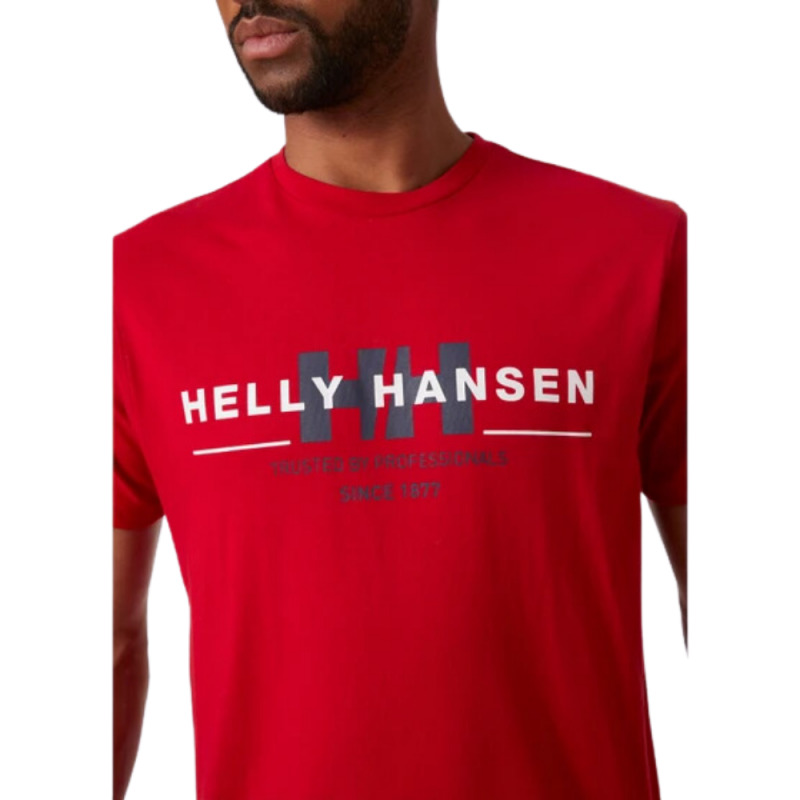 Camiseta Helly Hansen Rwb Graphic de manga curta