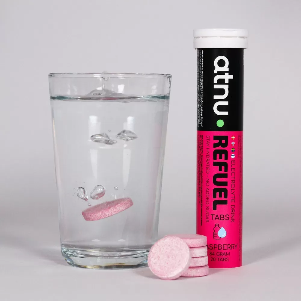 Atnu Refuel Elektrolyttabs - Raspberry - 20 stk