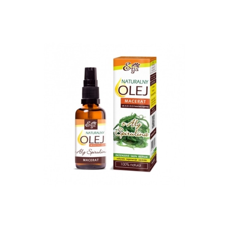 Etja Natuurlijke Maceraatolie met Alg-Spirulina 50 ml