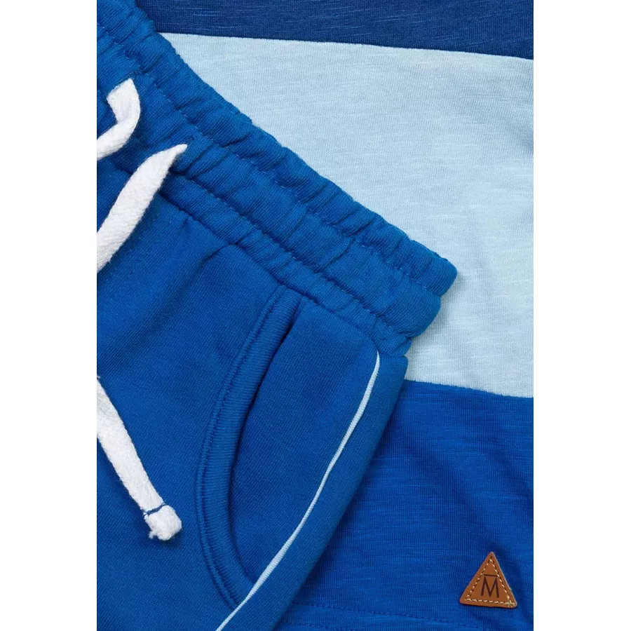 MINOTI T-Shirt und Shorts im Set Blau