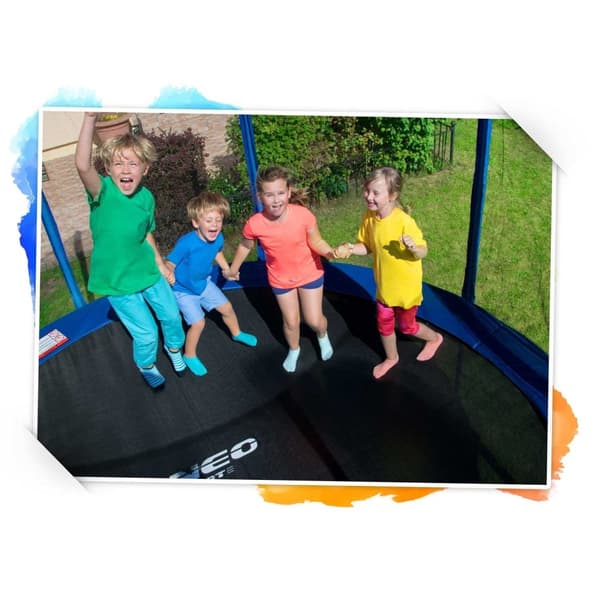 Barnetrampolin for hagen 140 cm (4,5 fot) Neo-Sport