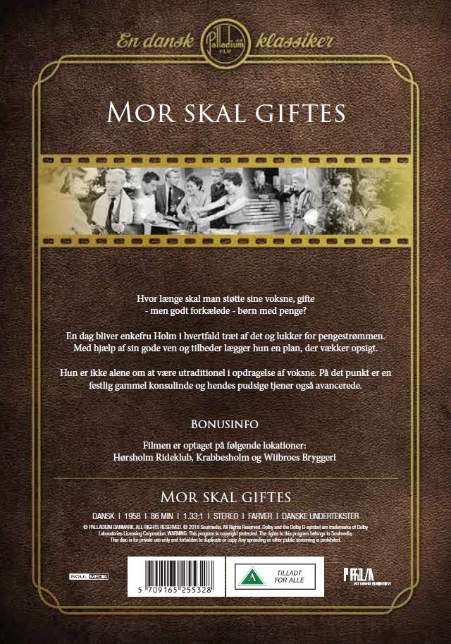 Mor skal giftes - DVD