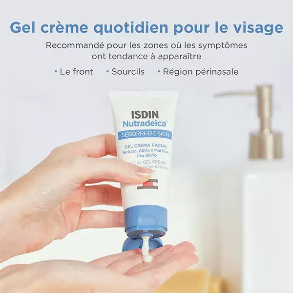 Isdin Nutradeica Gel Creme Facial Pele Seborreica 50ml