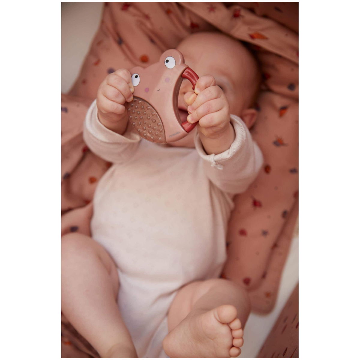 FilibabbaFilibabba   Kühlbeissring 2er Set Biene und Raupe