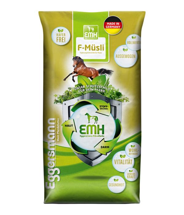 Eggersmann Pferdefutter EMH F-Müsli, 25 kg
