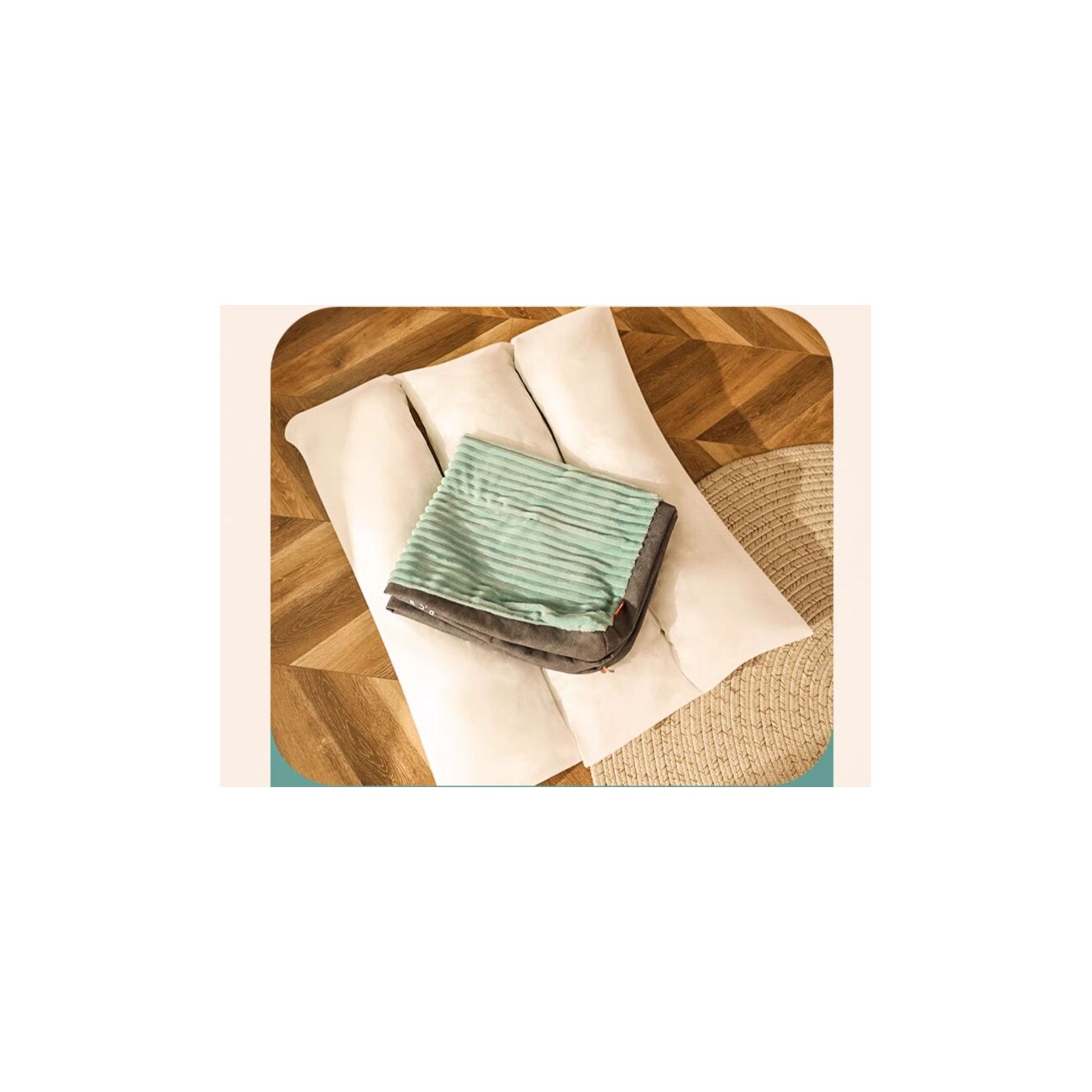 Petsation Orthopädisches Hundebett grau S
