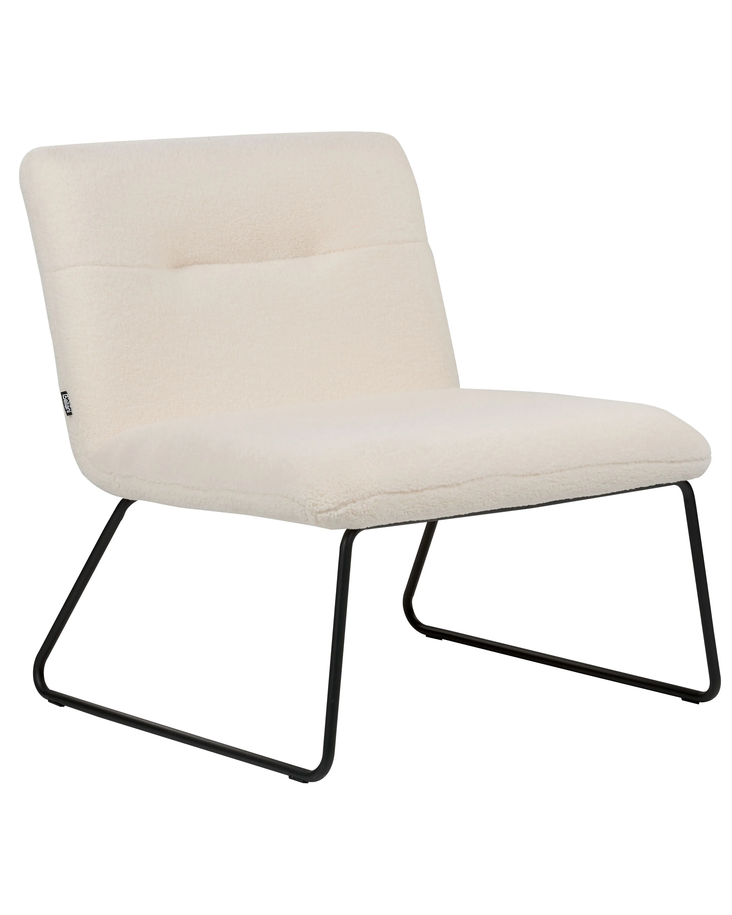 Fauteuil COTULLA Bouclé Wit