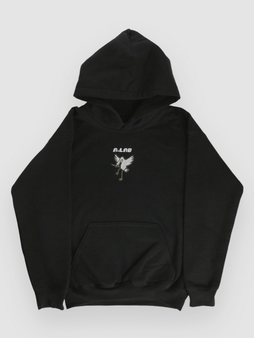 A.LAB Choose Your Fighter Kids Hoodie black