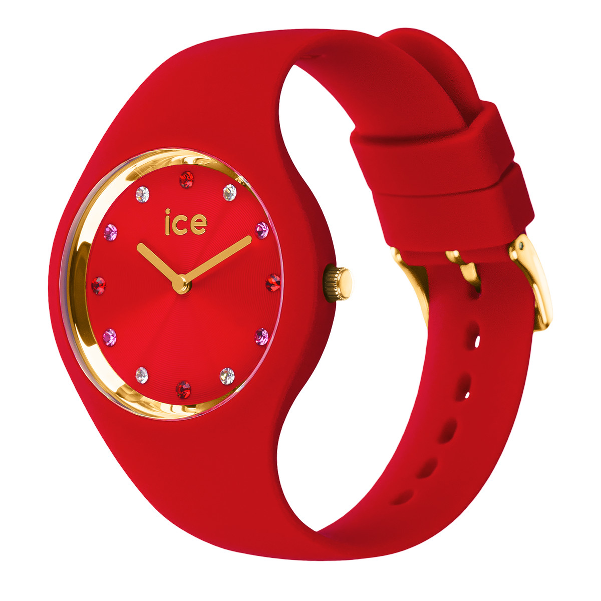 Montre ICE WATCH Ice cosmos femme bracelet silicone rouge