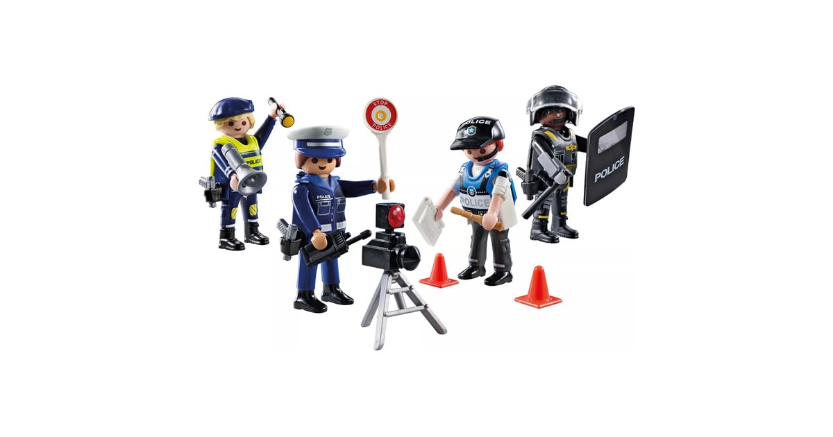 PLAYMOBILAction Heroes - Politie figurenset Constructiespeelgoed  (71730)