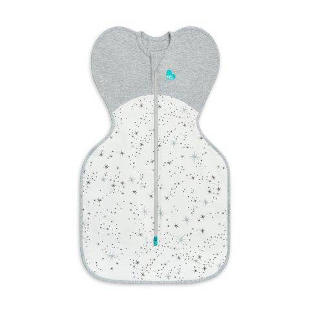 SwaddleUp inbakerslaapzak Fase 12-laags white/grey TOG 1.5