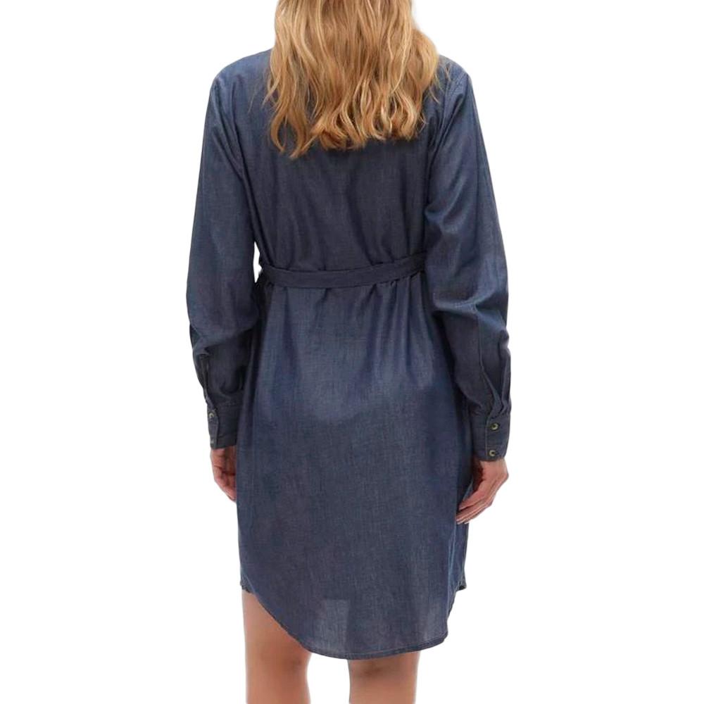 Mamalicious Robe de Grossesse Bleu Femme Mamalicious Natalia