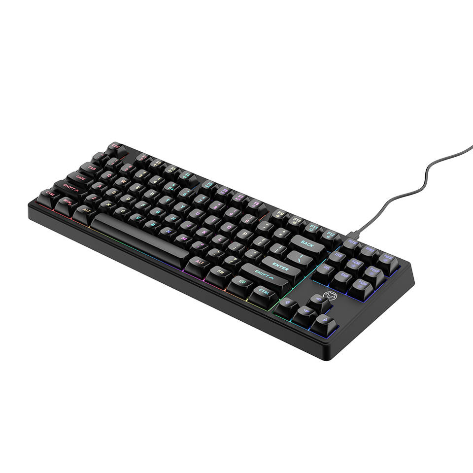 Qware Jacksonville TKL bedraad gaming toetsenbord