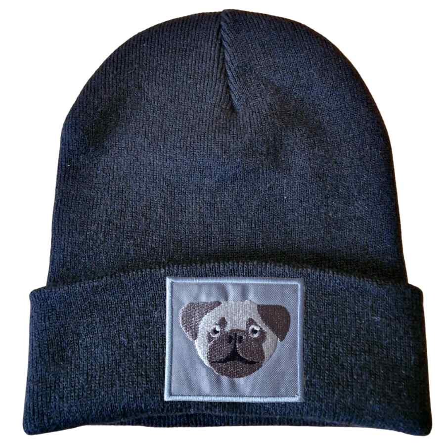 CHAPÉU DE CACHORRO PUG