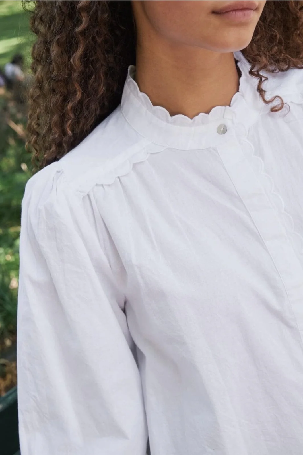 Neo Noir Ema C Poplin Blouse