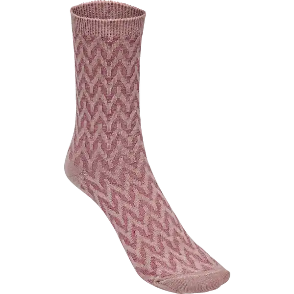 Struktursocke Glitzer pink 35 / 38