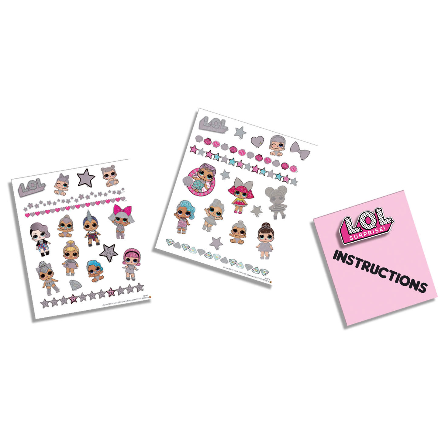 SES L.O.L. Metallic Tattoos