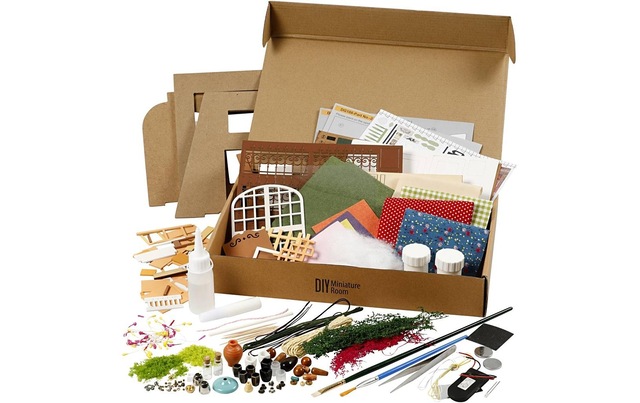 creativ company Kreativset »Mini-Haus Garten«
