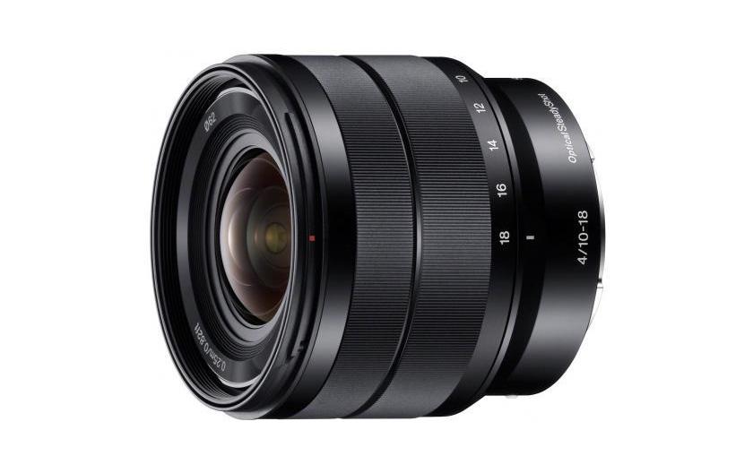 Zoomobjektiv E 10-18mm F/4 OSS Sony E-Mount<br>Zoomobjektiv mit scharfen, verwacklungsfreien Bildern
