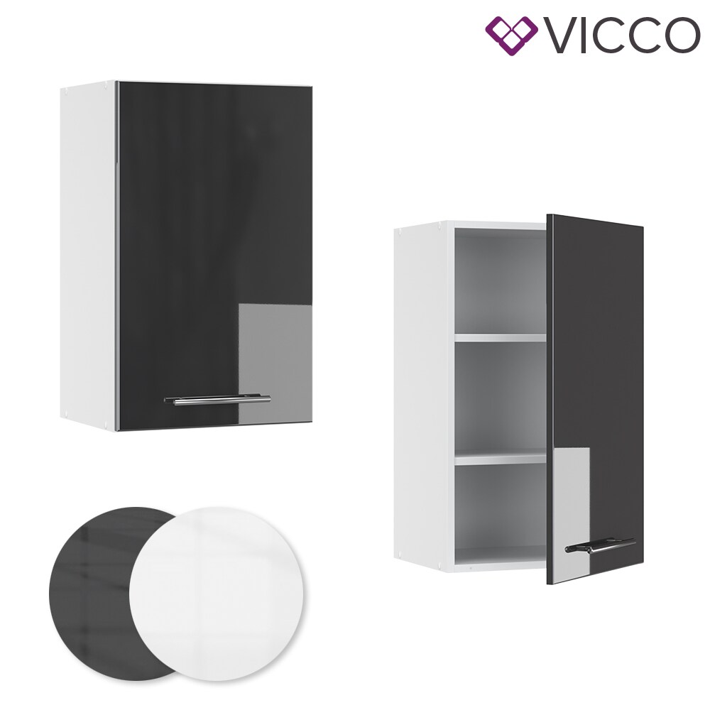 VICCO Hängeschrank 45 cm Anthrazit Küchenzeile Unterschrank Fame