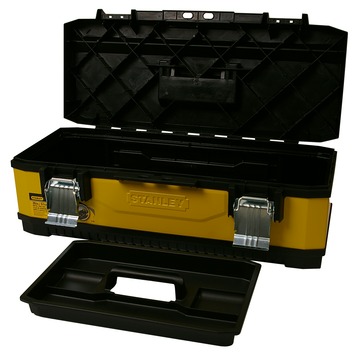 Stanley gereedschapskoffer zwart 26 inch