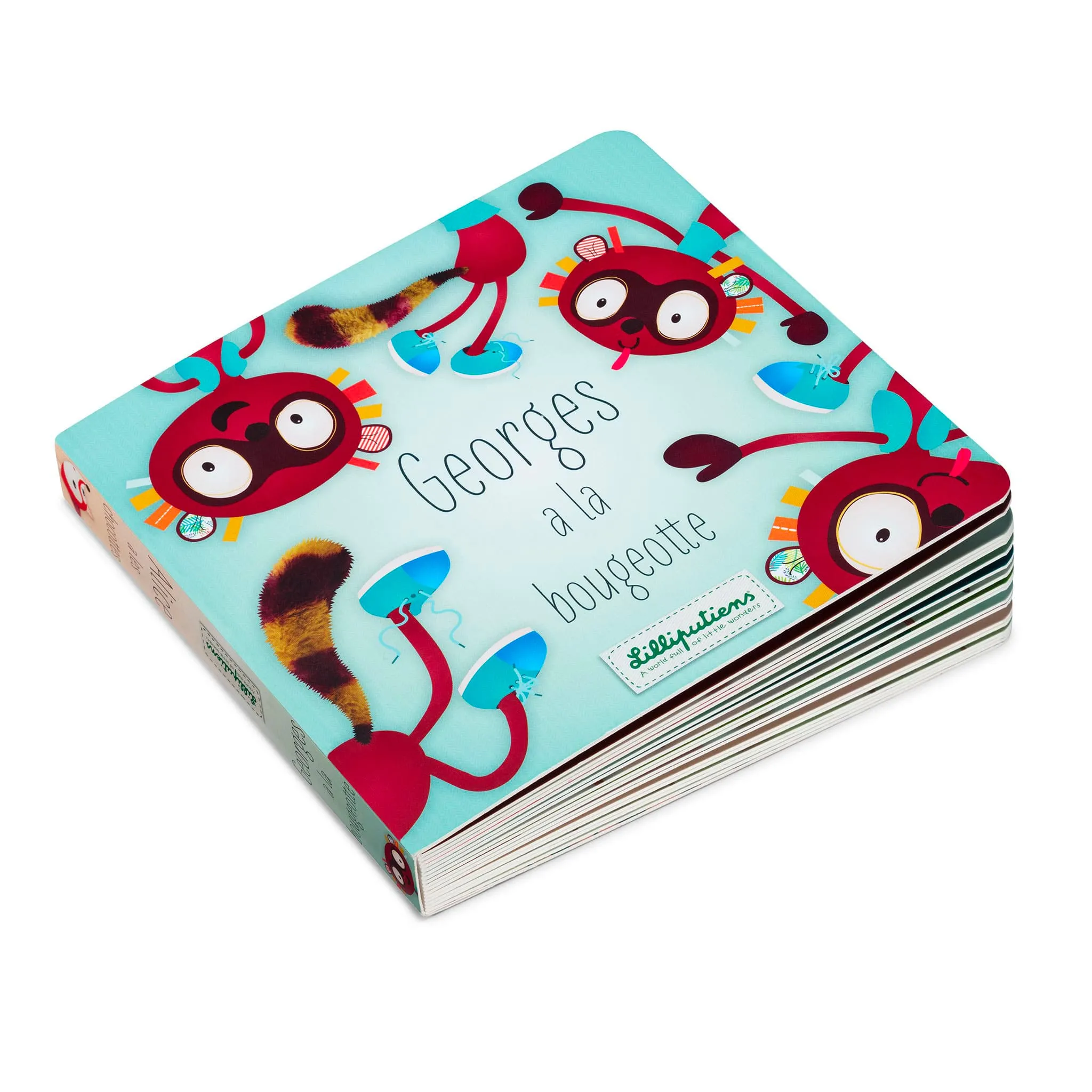 Lilliputiens Jouet + Livre d'Éveil - Georges