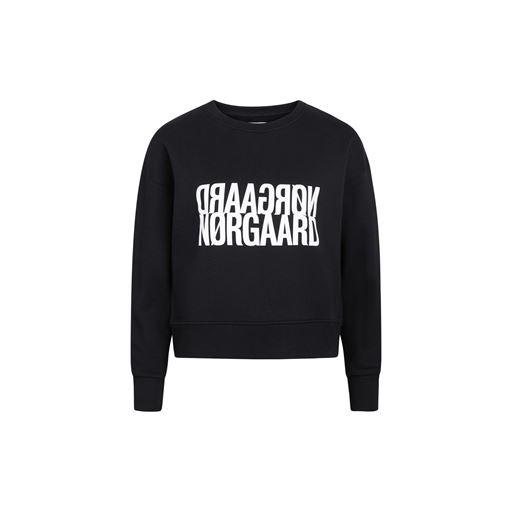 Mads Nørgaard Organic Sweat Tilvina Sweatshirt, Sort, 3XL