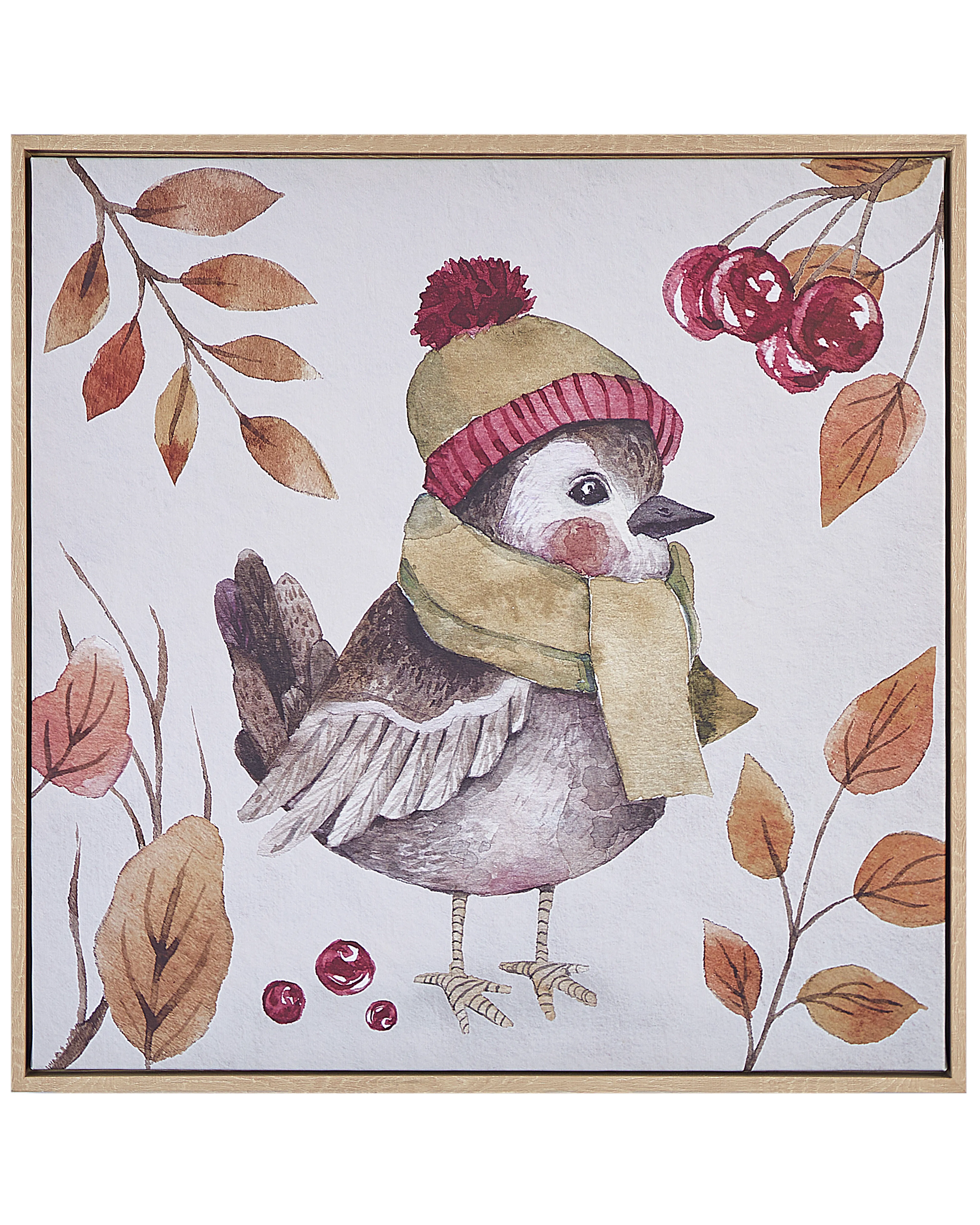 Canvas CASTRO Dieren motief 63 x 63 cm Meerkleurig