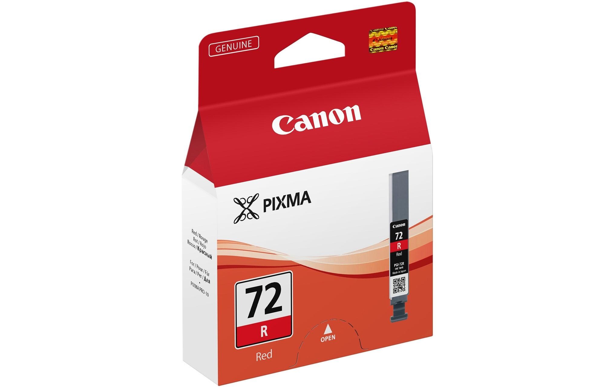 Tinte PGI-72R / 6410B001 RedTinte, schwarz