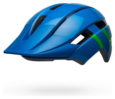 Casque Enfant Bell Sidetrack II Bleu Vert