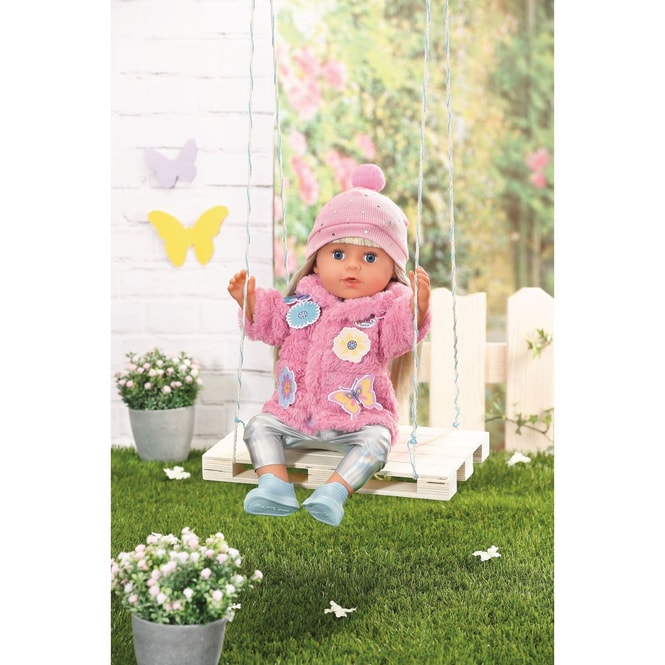 BABY born - Flauschmantel - 43 cm