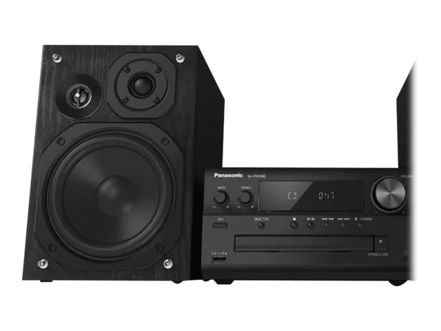 Panasonic SC-PMX92 - Audiosystem - 120 Watt (Total) - sort