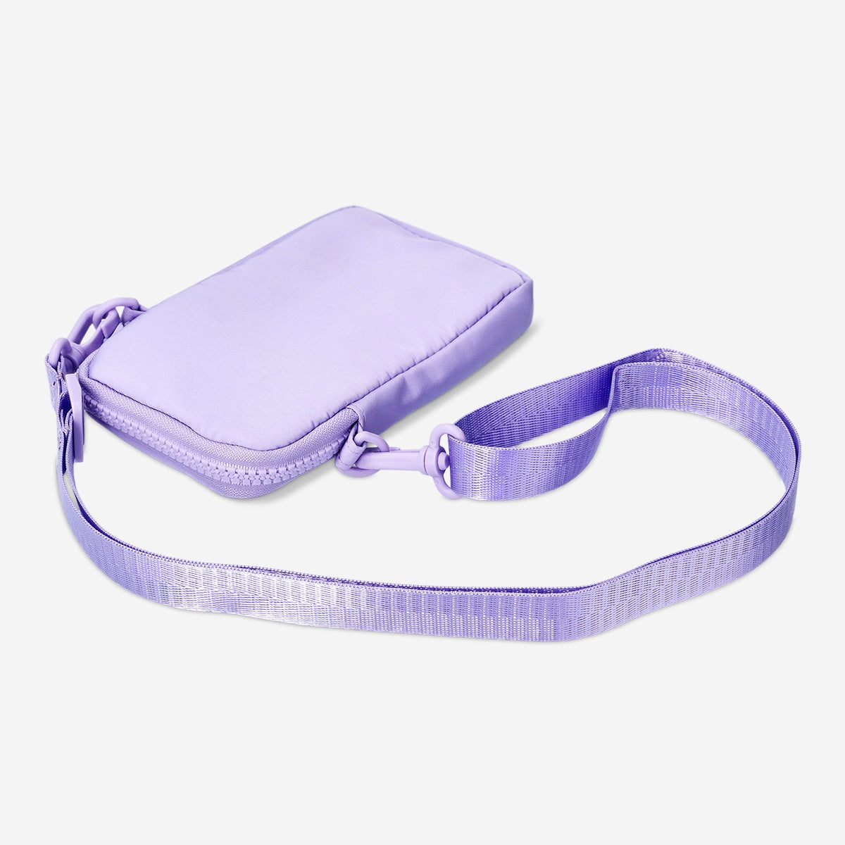 Lyseblå taske til telefon