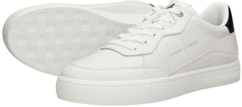 Calvin Klein Classic Cupsole LTH-SU Mono wit