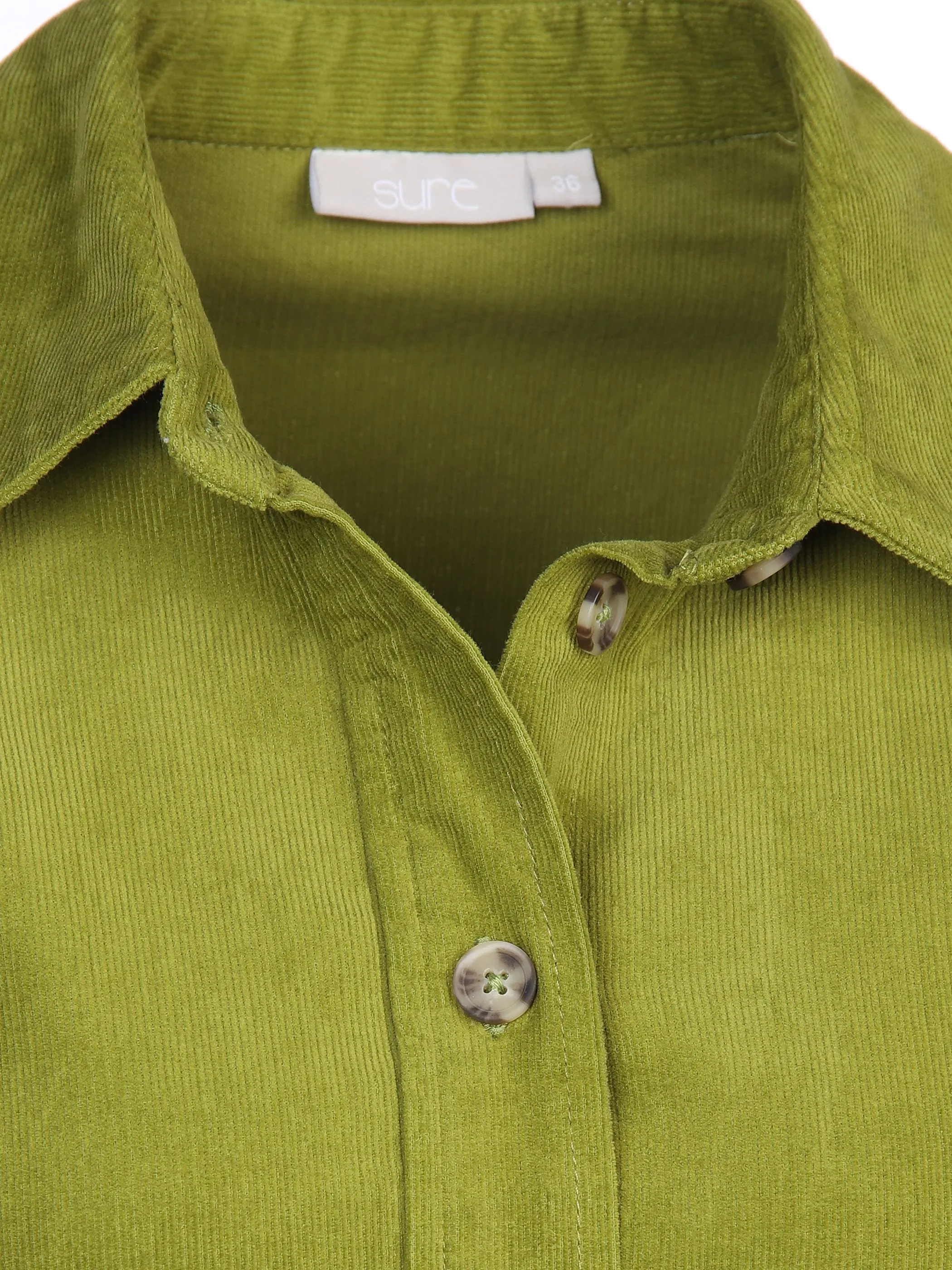Damen Cordbluse