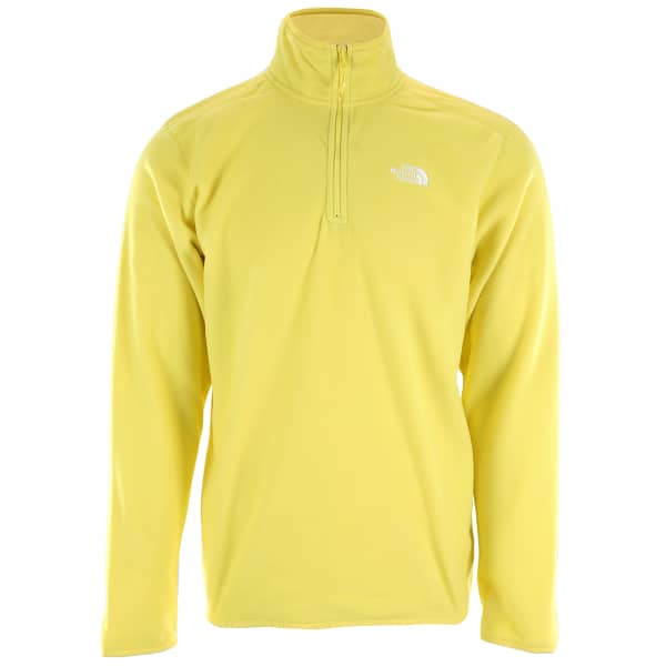 Sweat polaire THE NORTH FACE M 100 GLACIER 1/4 ZIP YELOWTAIL