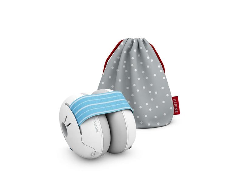 Alpine Gehörschutz Baby Muffy Hellblau Alpine Baby Gehörschutz